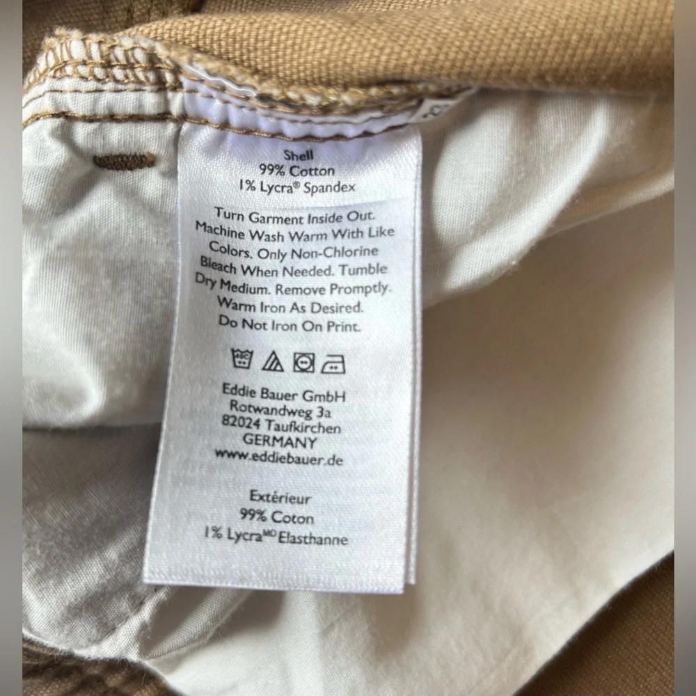 Eddie Bauer Canvas Utility Shorts Classic Fit Men's Size 38 Specially Dyed NWOT - Picture 10 of 11
